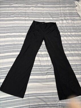 Women's Black Boot-Cut Pants - Sleek Everyday Flare